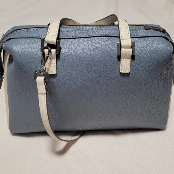 Leather satchel bag - Picture 1 of 12